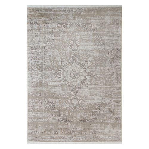 Brown Bloom Oriental Rug