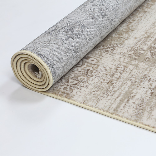 Brown Bloom Oriental Rug