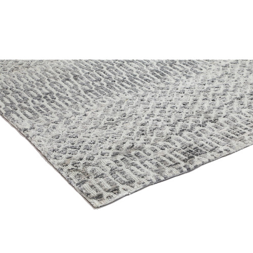 Grey Camphils Hand-Tufted Wool Rug