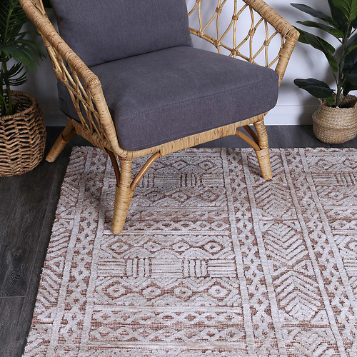 Rust Glenroy Hand-Tufted Wool Rug