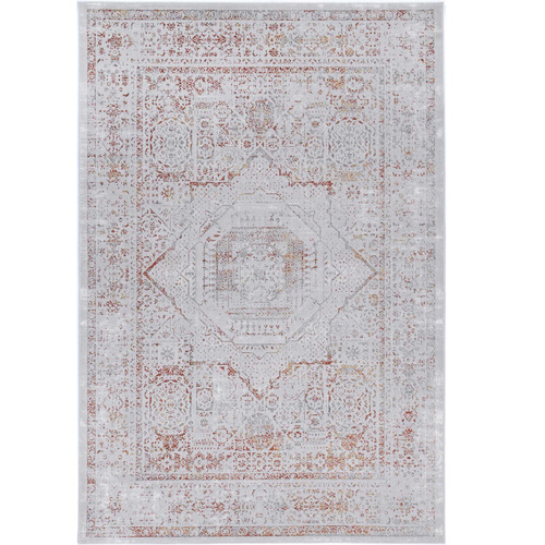 Grey Fehime Power-Loomed Rug