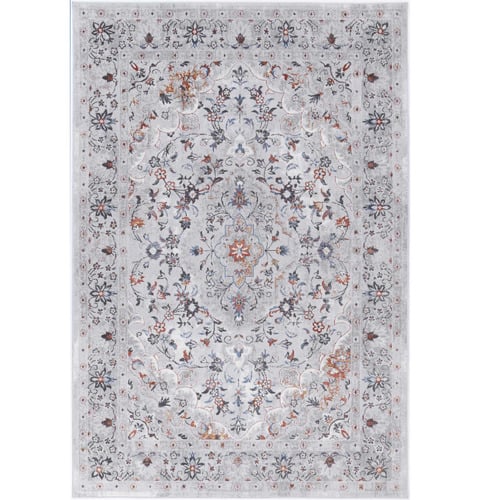 Grey Cebrail Power-Loomed Rug