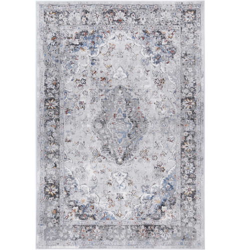 Grey Semir Power-Loomed Rug