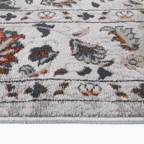 Grey Beren Power-Loomed Rug