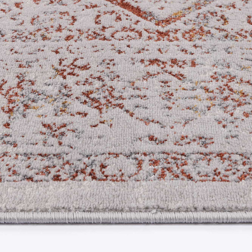 Grey Fehime Power-Loomed Rug