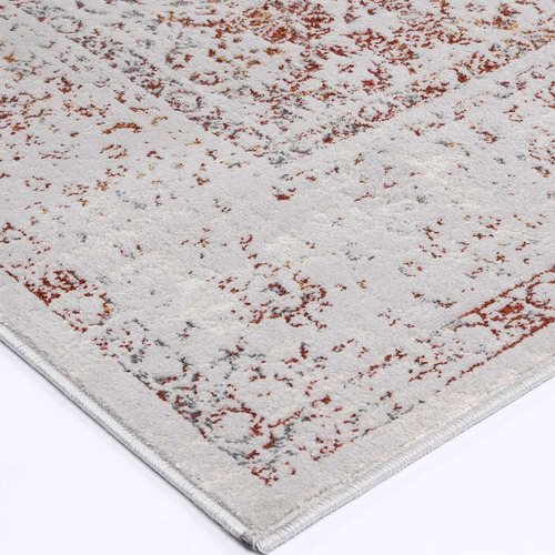 Grey Fehime Power-Loomed Rug
