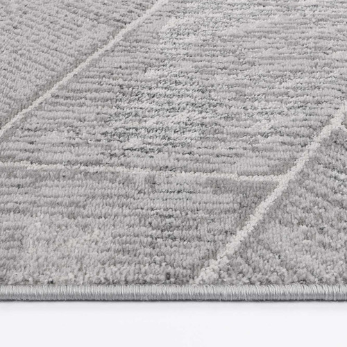 Grey Tahir Power-Loomed Rug