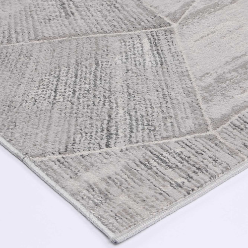 Grey Tahir Power-Loomed Rug
