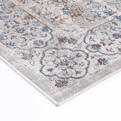 Grey Hamit Power-Loomed Rug