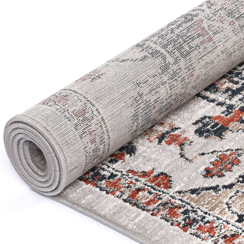 Light Grey Esra Power-Loomed Rug