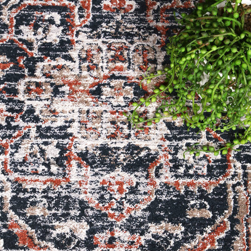 Light Grey Esra Power-Loomed Rug