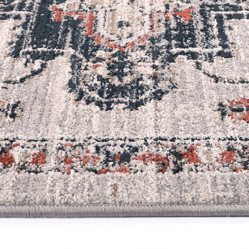Light Grey Esra Power-Loomed Rug