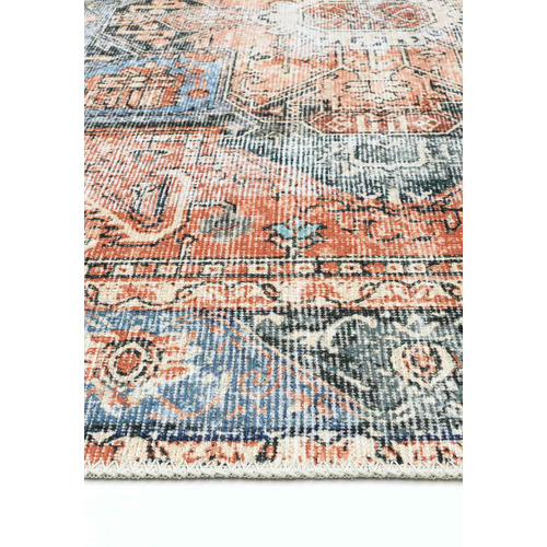 Terracotta Sky Cezanne Power-Loomed Cotton Rug