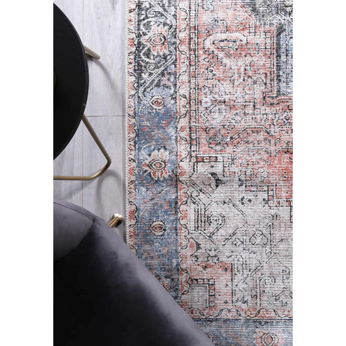 Terracotta Sky Cezanne Power-Loomed Cotton Rug