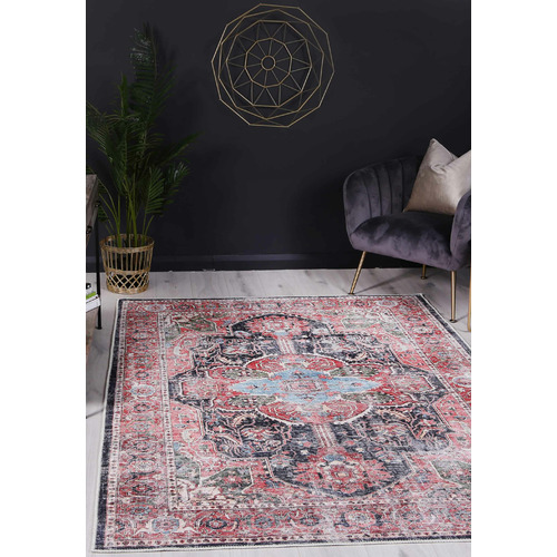 Vintage Kendra Power-Loomed Cotton Rug