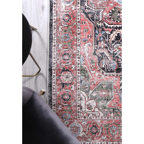 Vintage Kendra Power-Loomed Cotton Rug