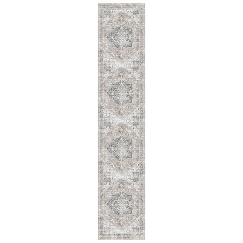 Blush Cezanne Power-Loomed Cotton Rug