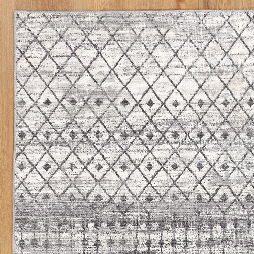 Ramessu Power-Loomed Machine Washable Cotton Rug