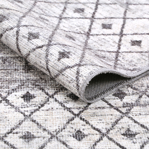 Ramessu Power-Loomed Machine Washable Cotton Rug