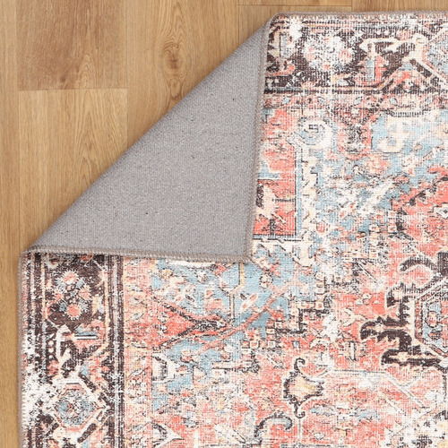 Lifestyle Floors Jasminka Machine Washable Cotton Rug Temple & ster