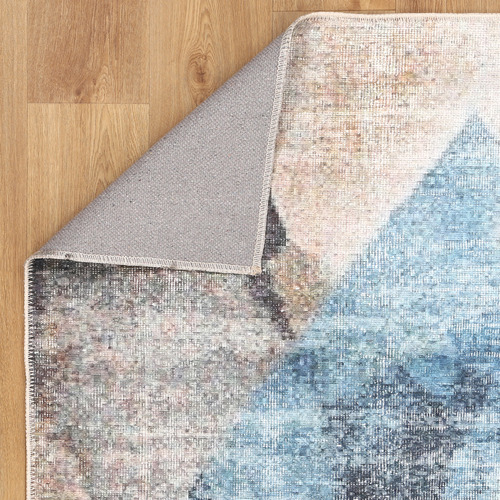 Lifestyle Floors Mubiru Machine Washable Cotton Rug Temple & ster