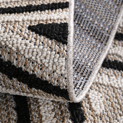 Lifestyle Floors Taupe Kalani Indoor/Outdoor Rug Temple & ster