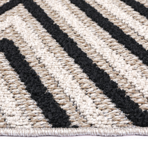 Lifestyle Floors Taupe Kalani Indoor/Outdoor Rug Temple & ster