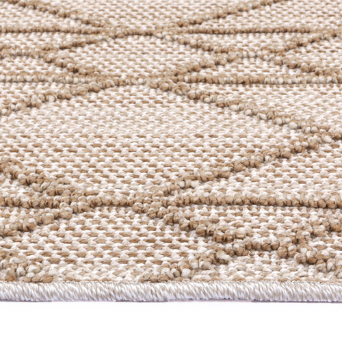 Lifestyle Floors Taupe Leilani Indoor/Outdoor Rug Temple & ster