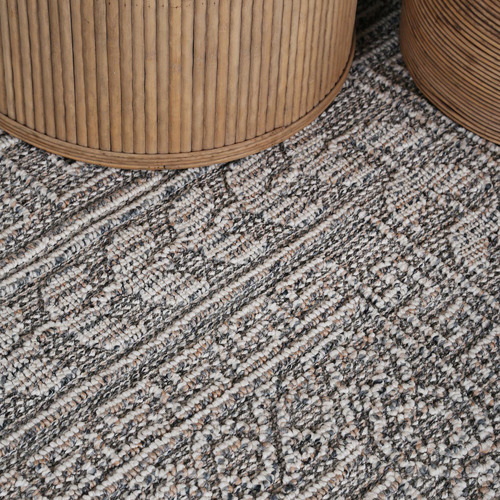 Lifestyle Floors Grey Bundeena Indoor/Outdoor Rug Temple & ster