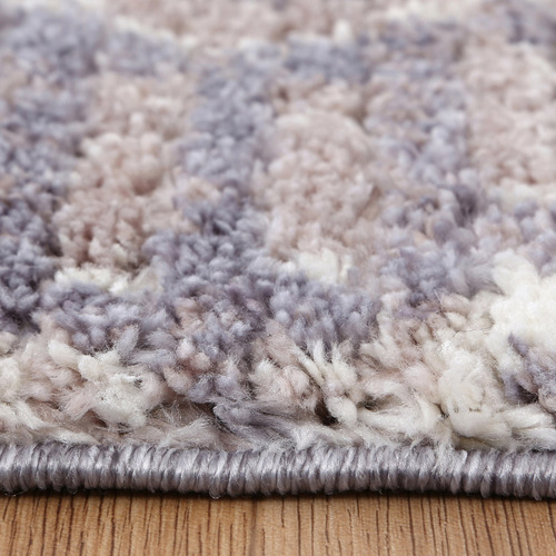 Grey Safi Boho Moroccan Rug