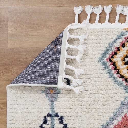 Multi-Colour Efe Boho Moroccan Rug
