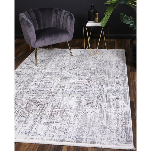 Zalij Grey Bohemian Paradise Rug