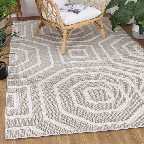 Lifestyle Floors Lelepa Lui Flat Weave Indoor/Outdoor Rug | Temple ...