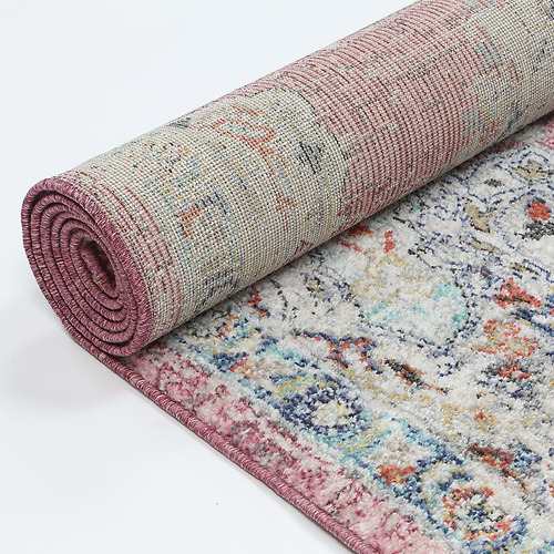 Blush Hollow Power-Loomed Rug