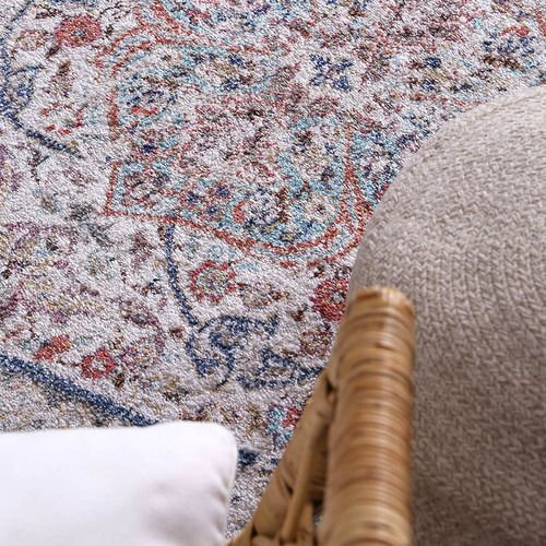 Grey Hollow Power-Loomed Rug