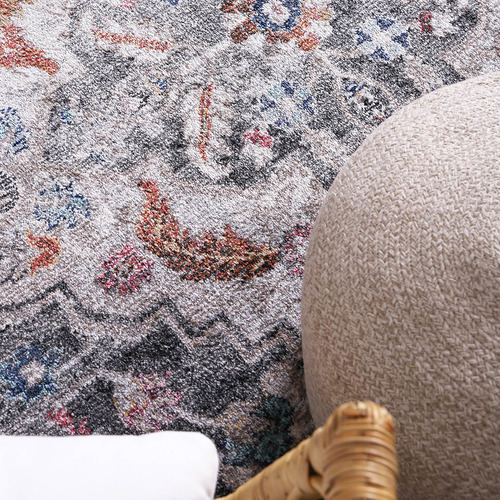 Grey Alexander Power-Loomed Rug