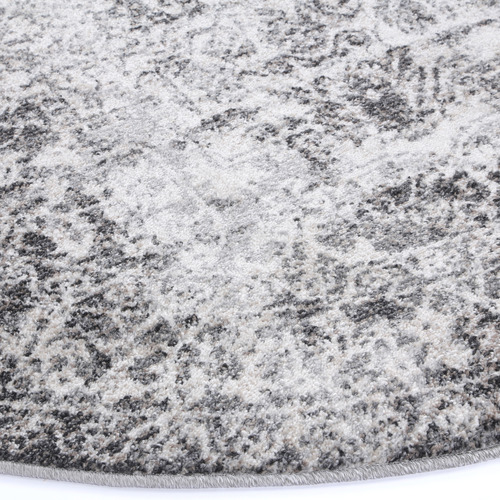 Carine Power-Loomed Round Rug