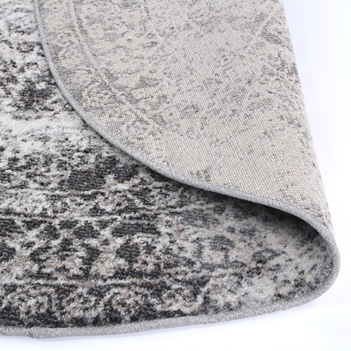 Carine Power-Loomed Round Rug