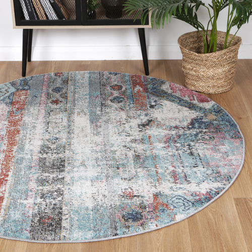 Taillerfer Power-Loomed Round Rug