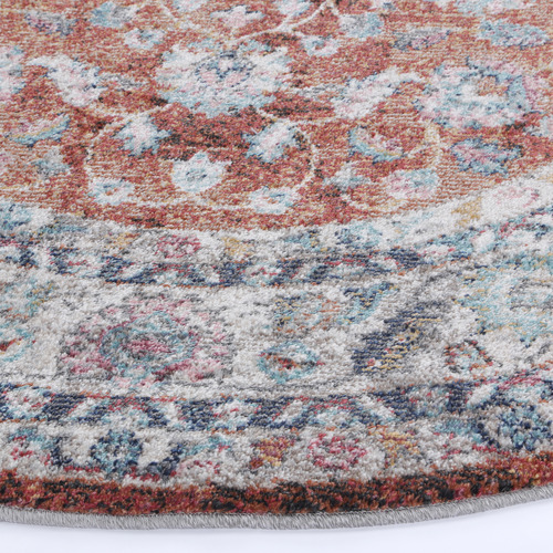 Luda Power-Loomed Round Rug