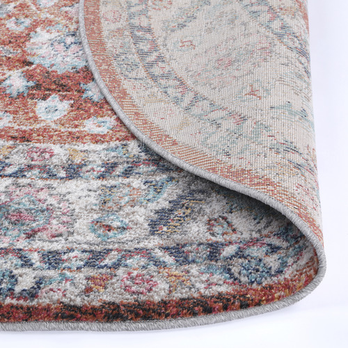 Luda Power-Loomed Round Rug