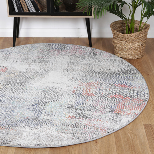 Ernesto Power-Loomed Round Rug