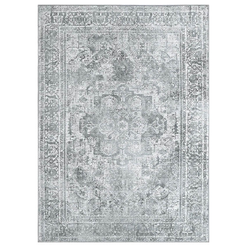 Charcoal Chaldean Arbela Power-Loomed Rug