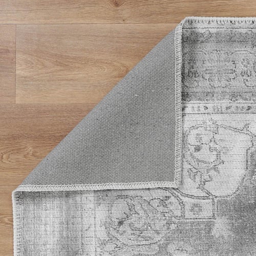 Beige Chaldean Isin Power-Loomed Rug