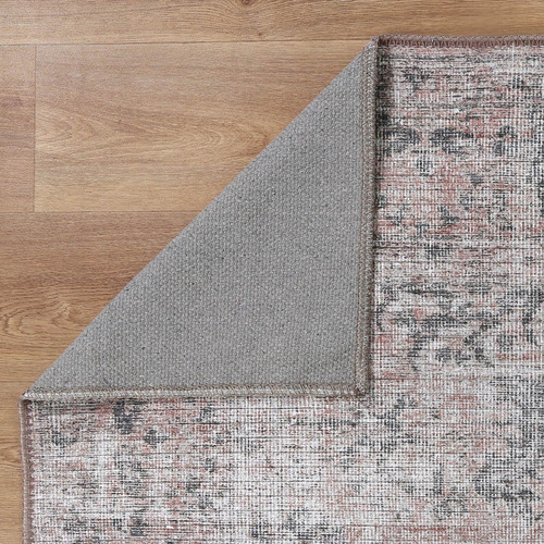 Rust Chaldean Tuttul Power-Loomed Rug