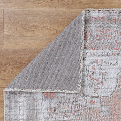 Terracotta Chaldean Isin Power-Loomed Rug