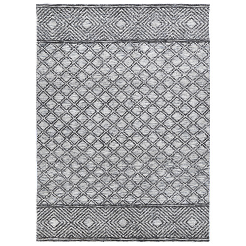 Charcoal & Beige Amritsar I Hand-Tufted Rug
