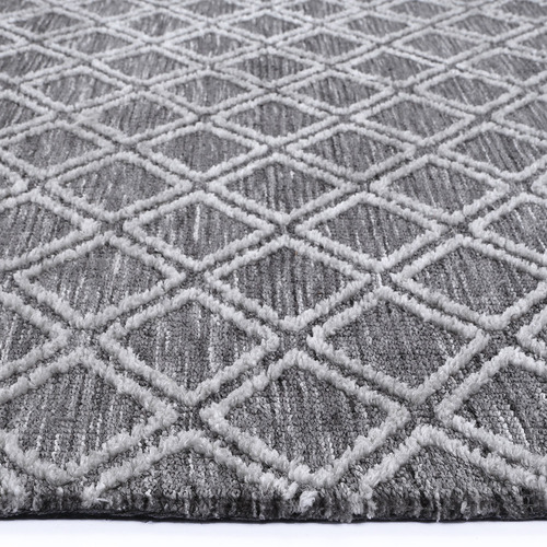 Grey Amritsar I Hand-Tufted Cotton-Blend Rug