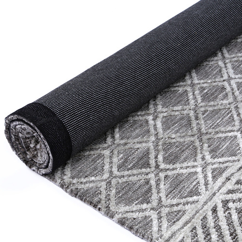 Grey Amritsar I Hand-Tufted Cotton-Blend Rug