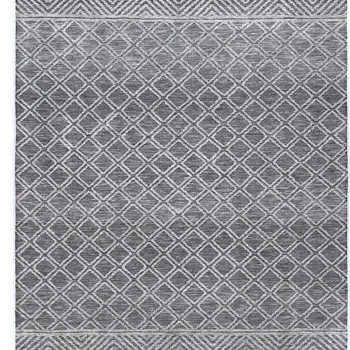 Grey Amritsar I Hand-Tufted Cotton-Blend Rug